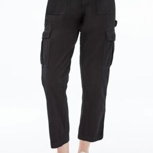 Black cargo pants